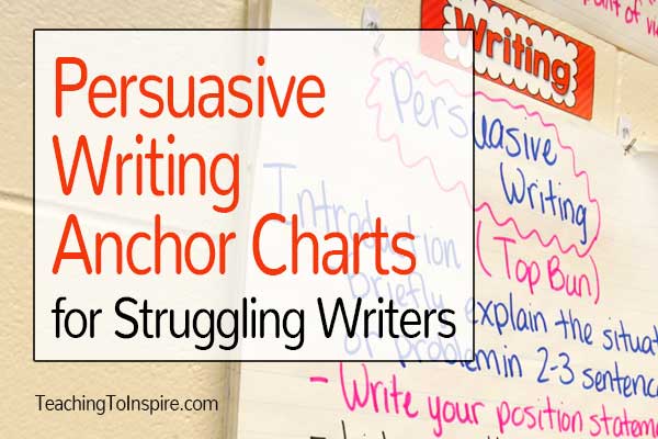 Persuasive Writing Chart