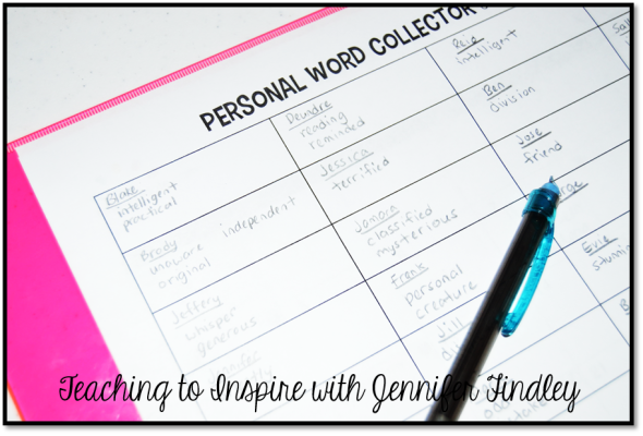 Personal Word Collector Close Up