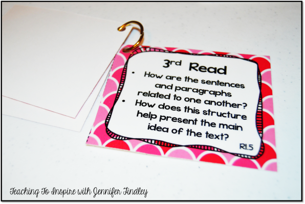 Close Reading Task Cards 3