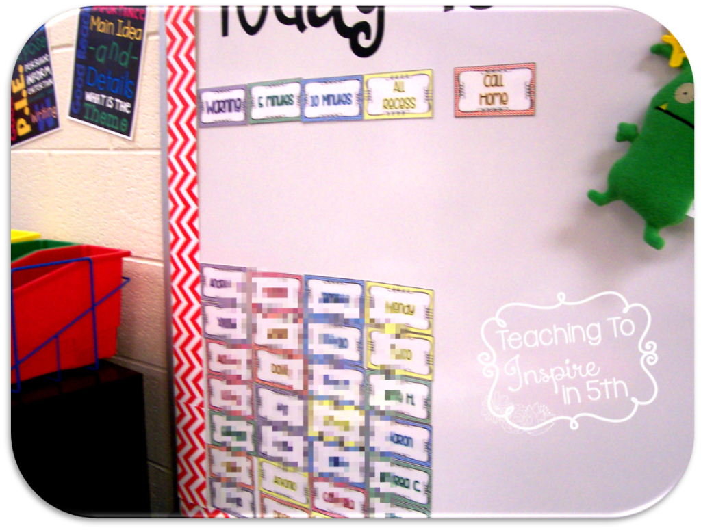 5th Grade Back to School Classroom Management and Decor Freebie
