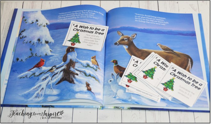 Christmas read alouds for upper elementary with free downloadable activities.