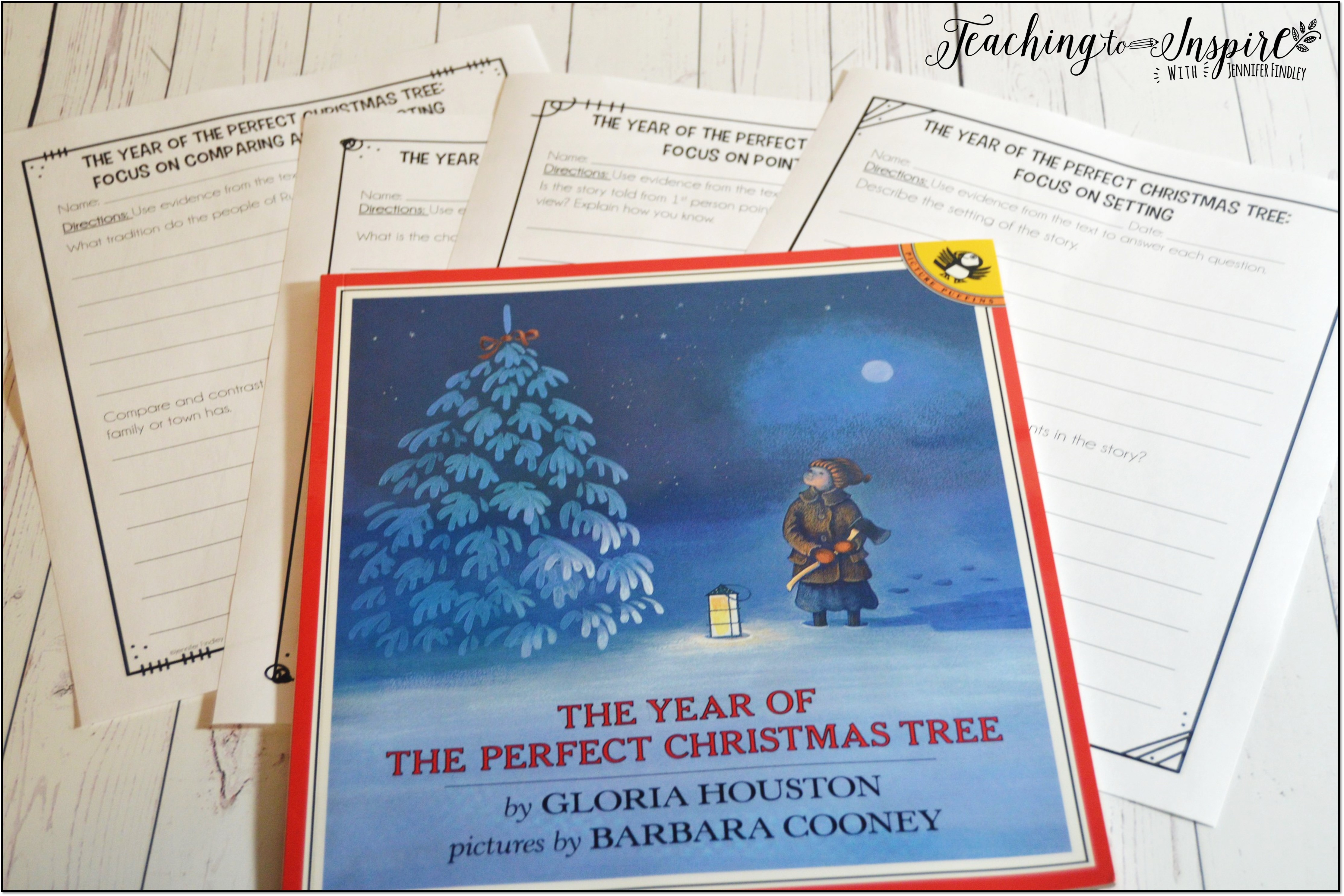 Christmas read alouds for upper elementary with free downloadable activities.