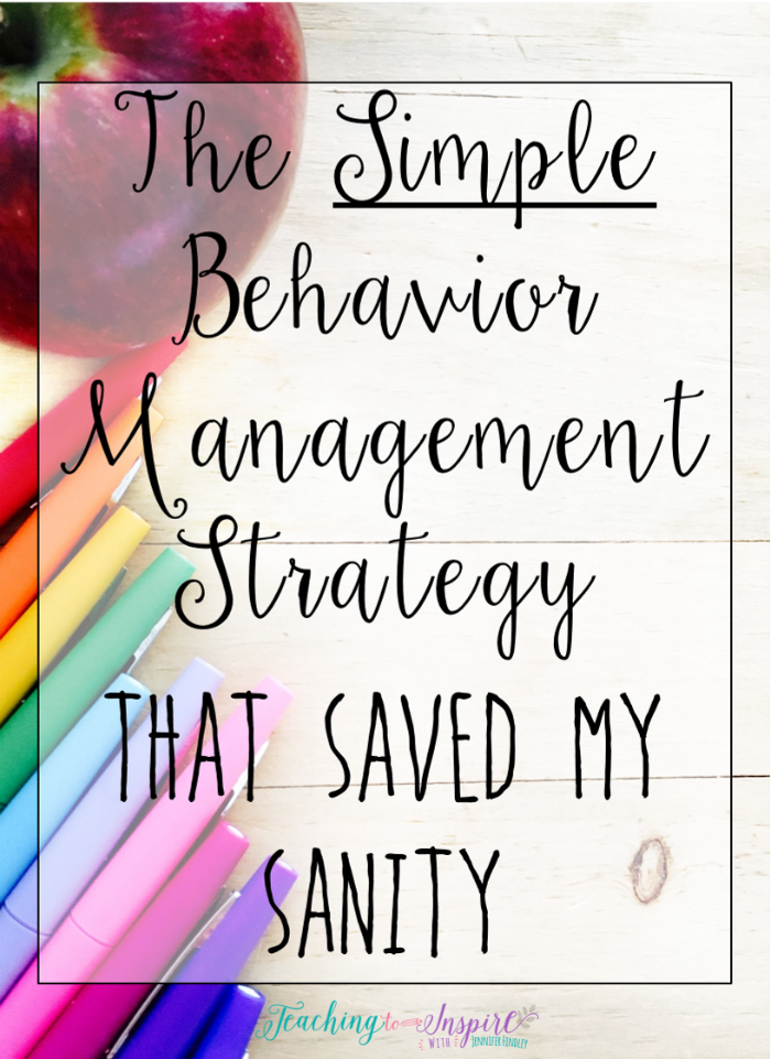 This simple behavior management strategy allowed me to anticipate possible behaviors that would happen and plan my reaction or consequence. It is so simple but made such an impact on my classroom management and classroom culture. Click through to read about this strategy.