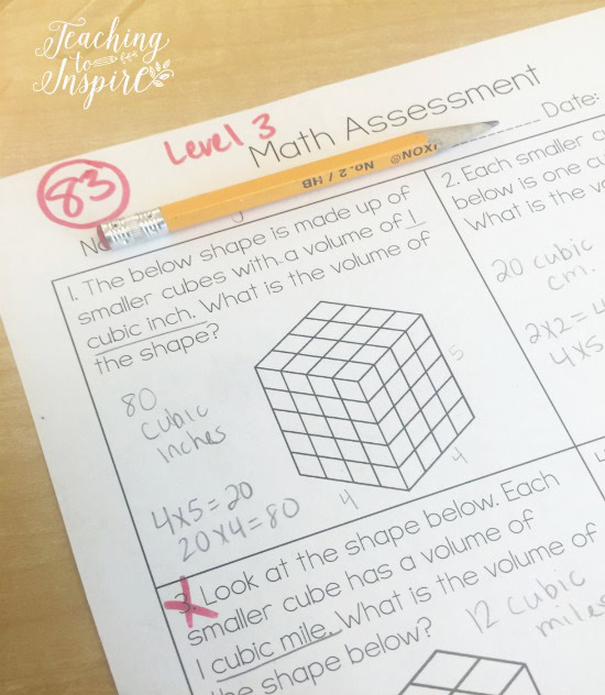 Assigning a level to grade percentages makes standards based grading easier. Read more tips on this post.