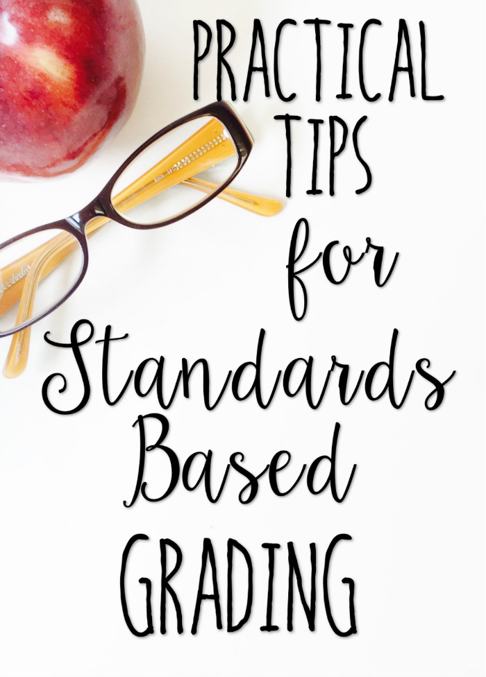 Standards based grading doesn’t have to be time-consuming or difficult. In fact, this post shares five tips for making it practical for teachers.