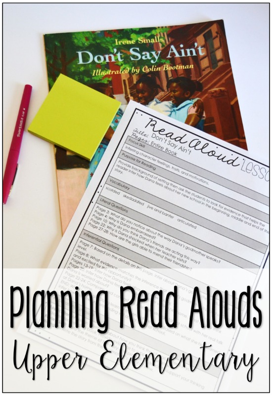 Read alouds are a great way to build community, expose students to a variety of text, and to teach reading skills. Click through to read how to plan for read alouds to maximize instructional impact and increase student engagement. 