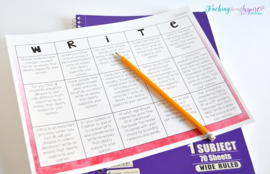 Writing choice boards are a great way to get students about writing. Click through to read more about these choice boards and other ways to get your students to love writing.