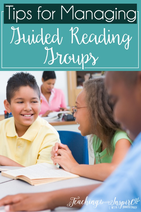 Guided reading is a super powerful means of reading instruction. This post shares tips for guided reading management in upper elementary classrooms.