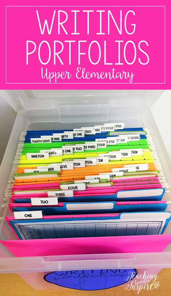 Writing Portfolios In Upper Elementary Free Forms