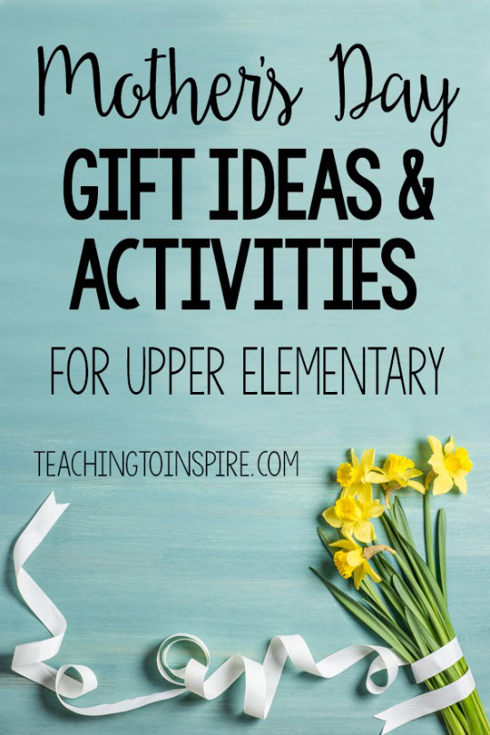 mother's day projects for 5th graders