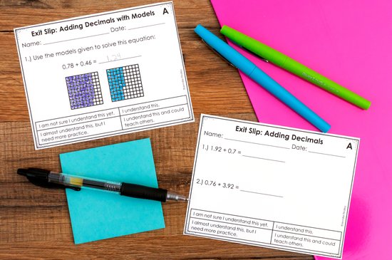 There are many different ways to assess and track data while teaching small groups. Check out this post for tips, strategies, and free forms to use during small group math instruction.