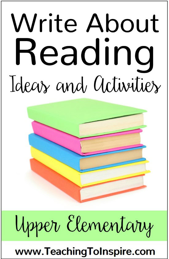 Need some ideas for write about reading time? This post shares several ideas (and freebies) from reader’s response letters to choice boards to game boards.