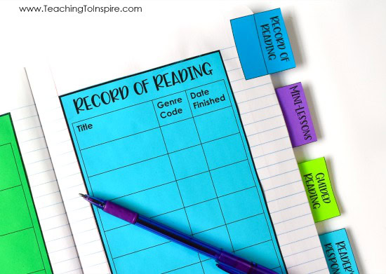 Reading notebooks in 4th and 5th grade help organize independent reading, reading skills, and more! Read about our reading notebooks and grab free printables to help set yours up.