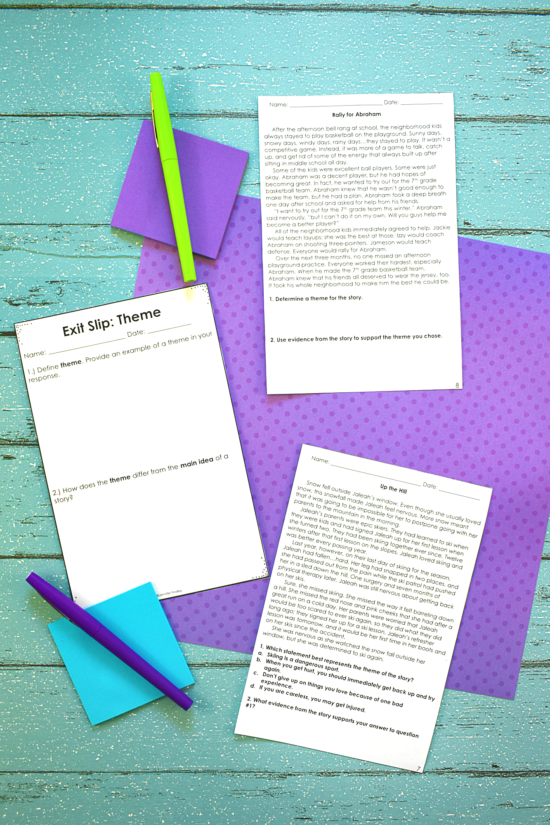 Reading exit slips are a great way to quickly assess your students on reading skills and standards that they are learning. Read more and grab some free ones on this post!