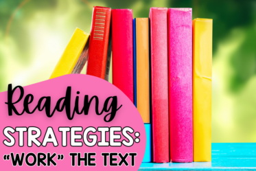 Teaching these reading strategies that encourage my students to "work" the text they are reading have really helped improve my students' comprehension. Read more about these three reading strategies and grab free printables to try these out with your students.