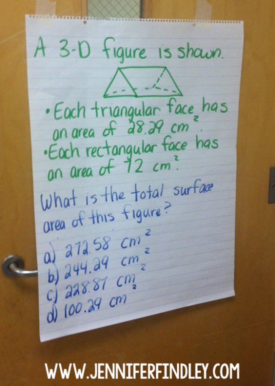 Gallery walk review may be my favorite test prep activity. It is a spin off a gallery walk and gets kids moving and critiquing each other's work. This test prep activity works well with all subjects!