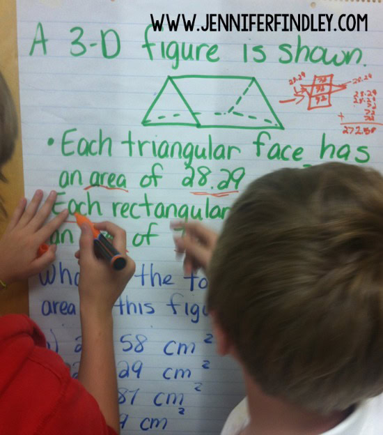 Gallery walk review may be my favorite test prep activity. It is a spin off a gallery walk and gets kids moving and critiquing each other's work. This test prep activity works well with all subjects!