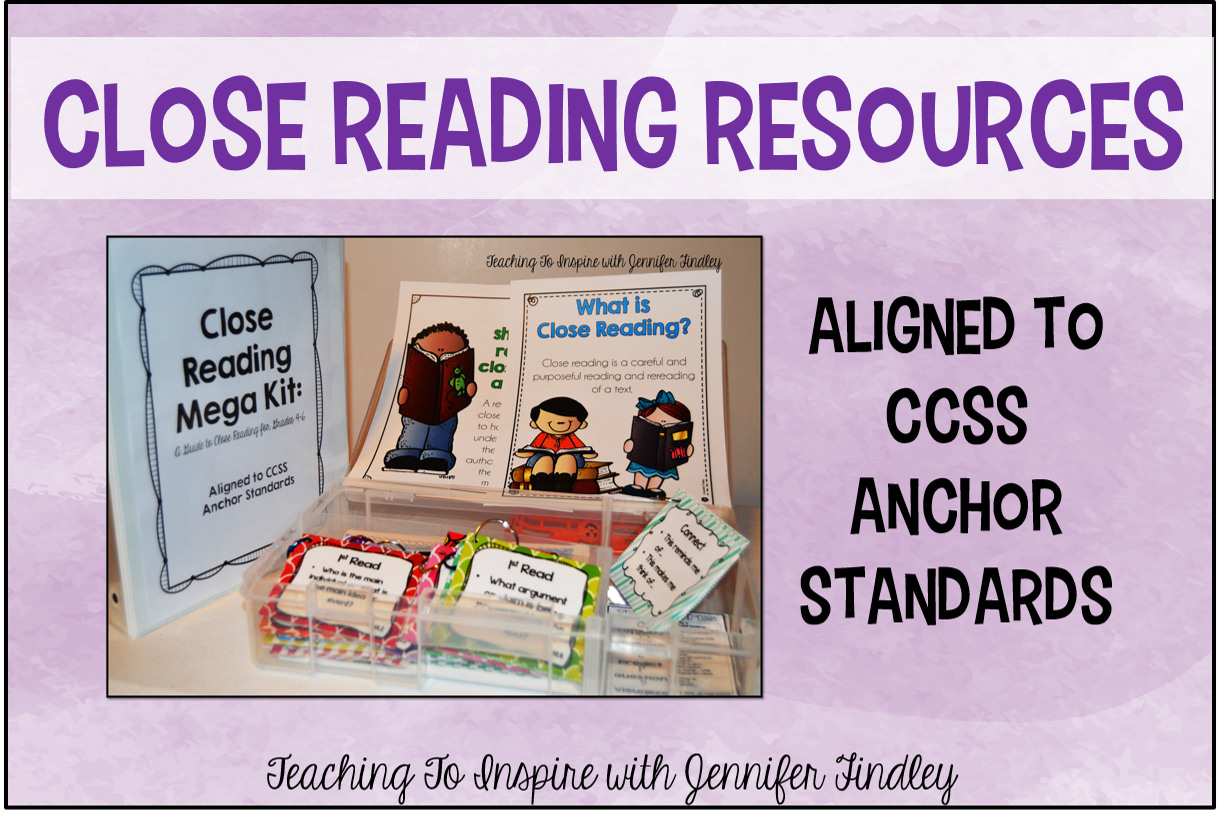 close-reading-resources-mega-kit-teaching-with-jennifer-findley