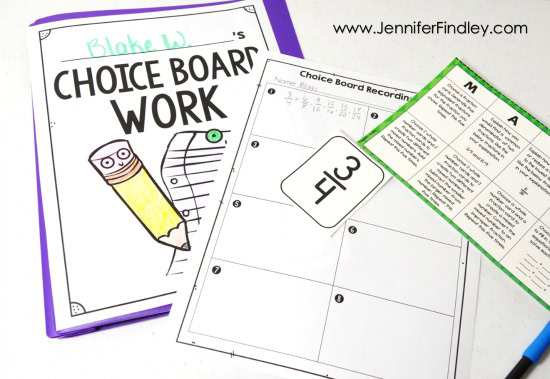 Do you use choice boards to differentiate and engage your students? If so, grab these FREE choice board resources to help you and your students assess the work.