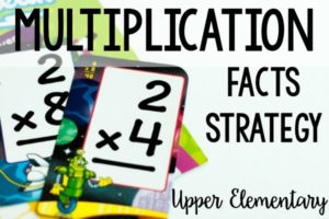 Multiplication Facts Strategy for Upper Grades {Freebies} - Teaching ...