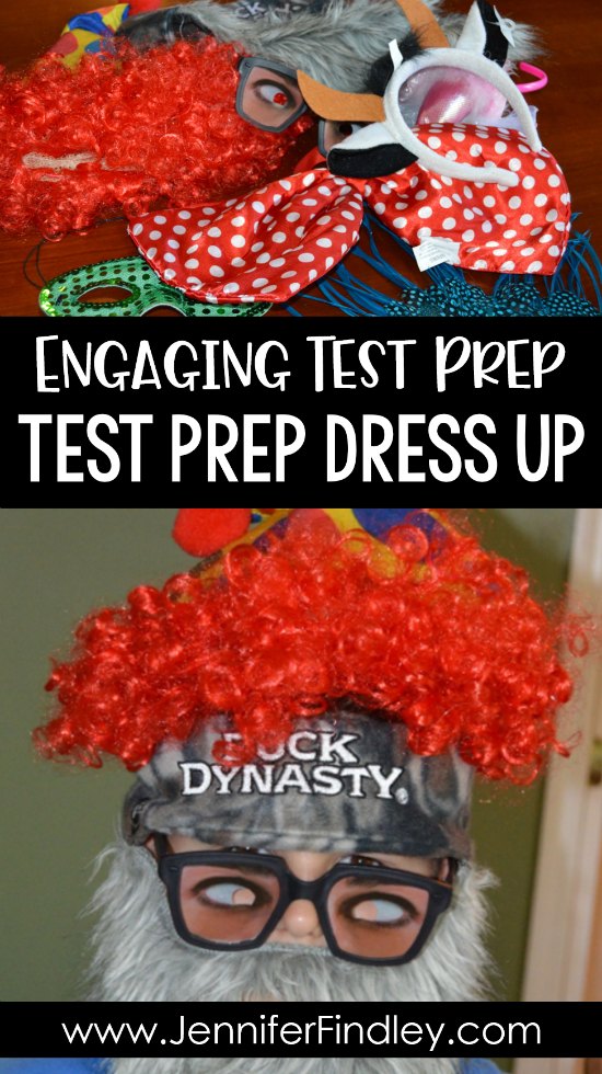Want to motivate your students with an engaging test prep activity? Check out one of my favorite fun test prep ideas: test prep dress up!