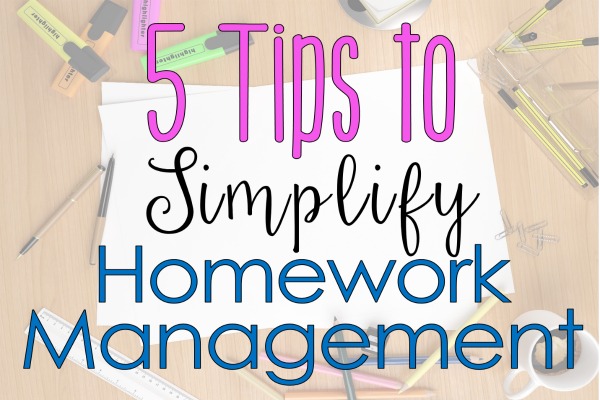 homework management for students