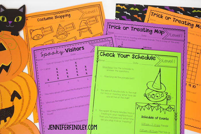 Embrace your students’ excitement about Halloween with these Halloween activities for grades 4-5, including math, science, and reading! Freebies included!