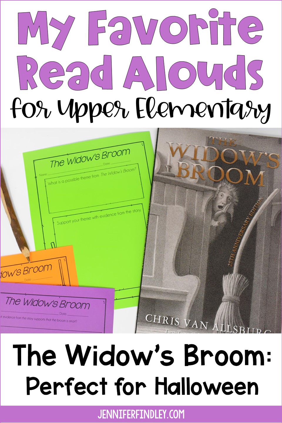 The Widow's Broom: A Halloween Read Aloud for Upper Grades