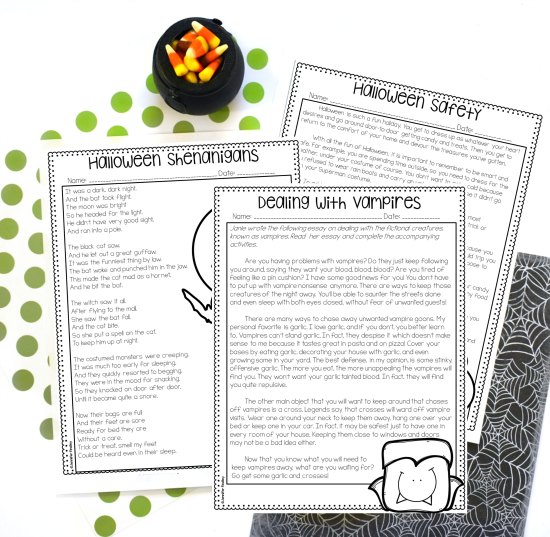 Halloween Activities And Ideas For Upper Elementary Teaching With Jennifer Findley