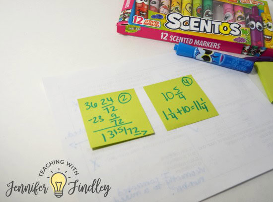 Use scentos or other smelly pencils to instantly engage your students in test prep. Have them fix incorrect answers with post it notes. Read more ways to engage your students in paper and pencil test prep review on this post.