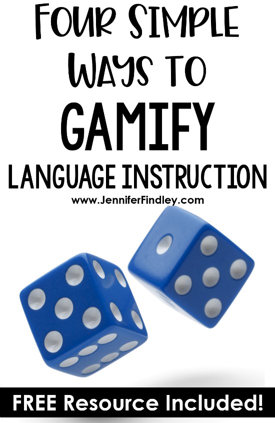 Language and grammar instruction can get routine and monotonous very easily. Read about four ways to easily gamify your language instruction and grab a freebie!