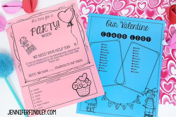 FREE Valentine's Day Class Letter Printable