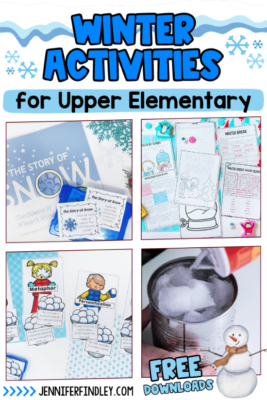 Winter Activities for Upper Elementary - Teaching with Jennifer Findley