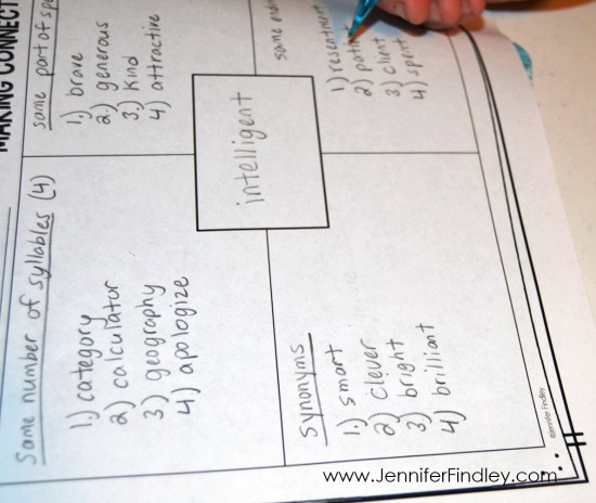 FREE Word Study Activity for Upper Elementary! Read this post to learn about a word study activity that is perfect for 4th and 5th graders. Free printable to have your students complete the activity also included!