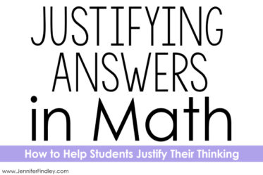 Teaching students to justify their work in math doesn't have to be difficult. Read this post to learn how setting clear expectations and explicitly teaching students can make a huge difference.