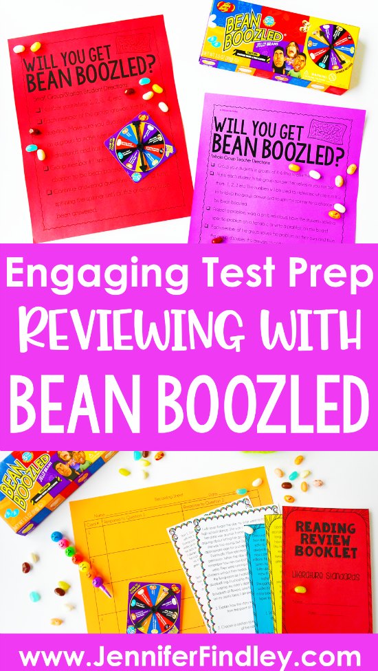Want a new fun test prep activity that your students will go crazy over? Try Bean Boozled! Get all of the details and free printable directions to implement Bean Boozled Test Prep in your classroom!
