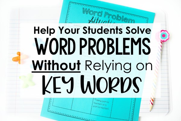 solving word problems without relying