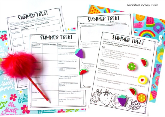 No prep end of the year math printables and activities for the final month of school! Read more ideas for end of the year activities on this post, including a few freebies!