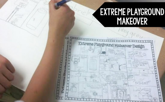 Extreme playground makeover is my favorite end of the year math activity. Read more and get even more ideas for end of the year math activities on this post.