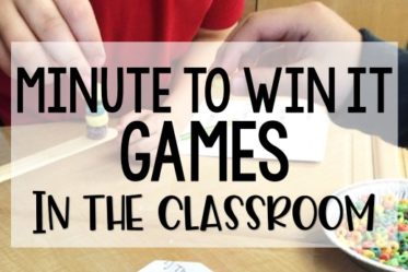 This article shares three ways to use minute to win it games in the classroom and some resources to find some games to use.