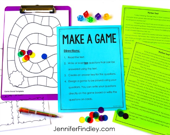 End of the year literacy activities! Keep your 4th and 5th grade students engaged right up until the end with these engaging literacy activities for the end of the year.