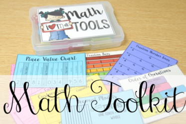 Create your own math toolboxes with these FREE printable math tools and other suggested math supplies. These are perfect to use during guided math stations and centers.