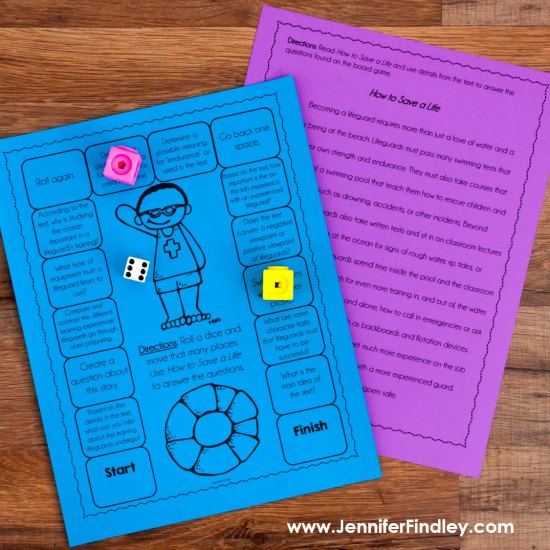 This post shares 10 reading center ideas for upper elementary students that are rigorous and engaging. Several freebies on this post.