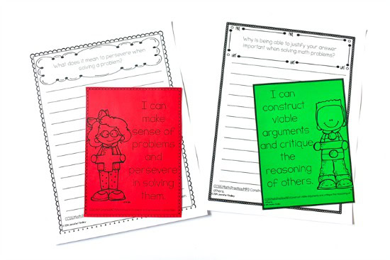 FREE Math Journal Prompts! Math journal prompts are a great way to get your students writing in math. Read more tips and grab freebies on this post.