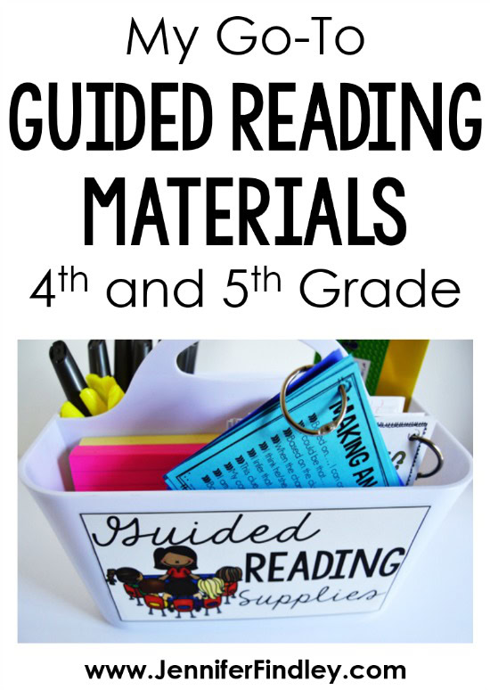 Guided Reading Materials and Supplies for Upper Elementary