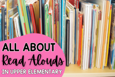 Are you trying to get started with read alouds in your upper elementary classroom? Check out this post!