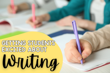 This post shares practical and realistic tips to help teachers get students excited about writing and enjoying it. Must read for writing teachers!