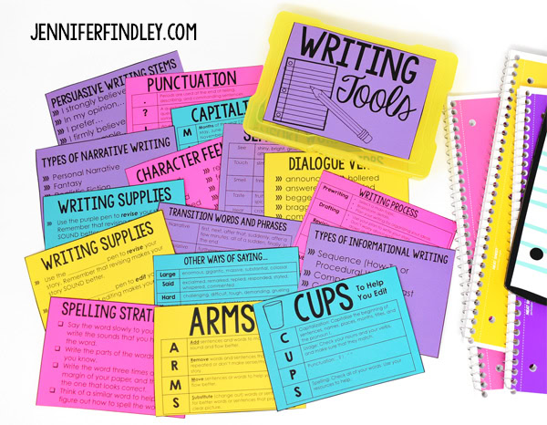 writing resources for elementary teachers