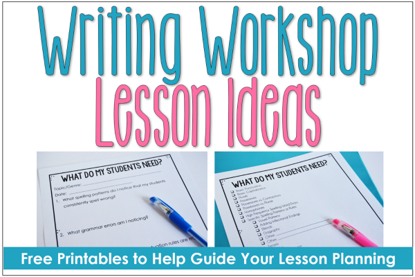 types-of-writing-lessons-writing-workshop-ideas