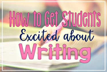 This post shares practical and realistic tips to help teachers get students excited about writing and enjoying it. Must read for writing teachers!